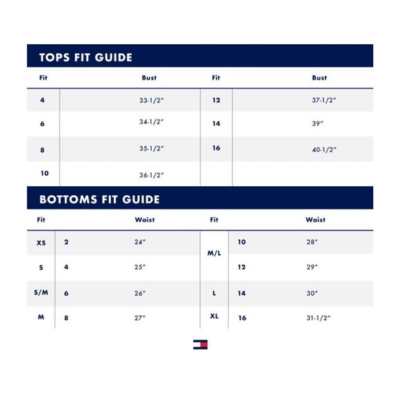 Tommy Hilfiger Women's Standard Keyhole V-Neck One Piece Swimsuit Size 4 12353 - Picture 3 of 3